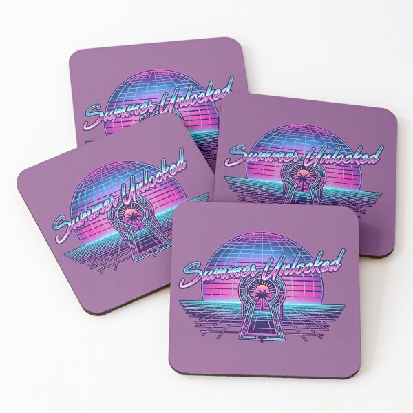 Item preview, Summer Unlocked: Retro Futuristic Vacation Vibes. designed and sold by Endless7Art.