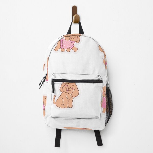 Item preview, Cute Pink Poodle Puppy Clipart Set designed and sold by KAWAII STUDIO NB.