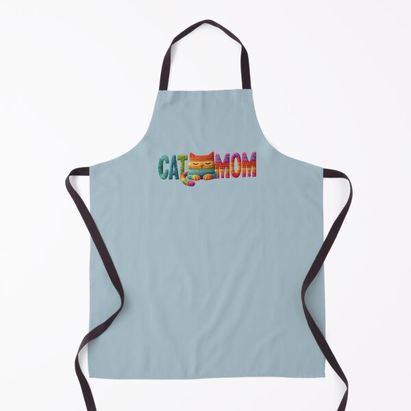 Item preview, Rainbow Cat Mom Cute Cat Lettering designed and sold by MegaNovaArt.