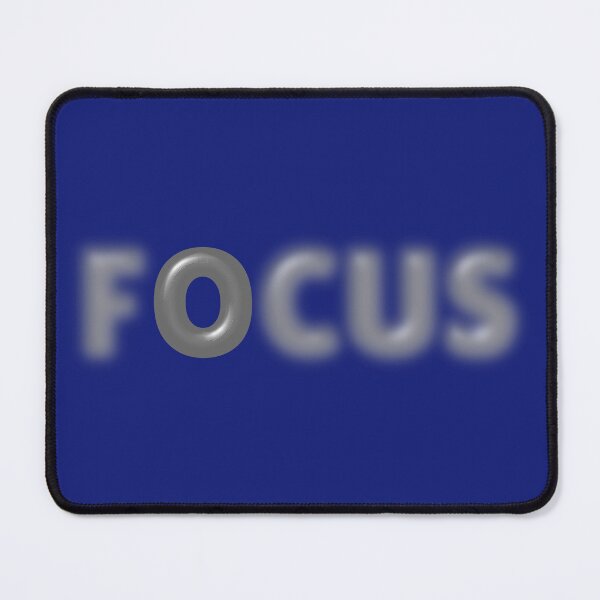 Item preview, Stay Focused Blurred Typographic Art designed and sold by Laanas.