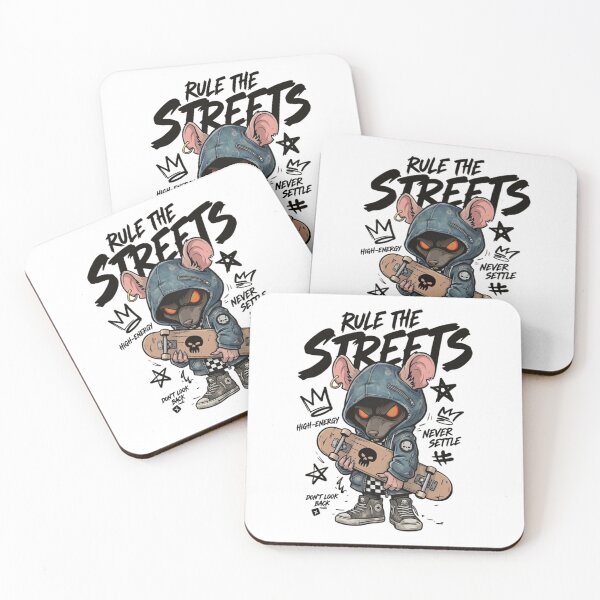 Item preview, Rule The Streets - Rebel Mouse Skater designed and sold by Onviton.