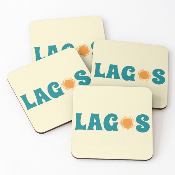 Item preview, Lagos, Nigeria | Recuerdo de viaje retro y soleado designed and sold by MammothArt.