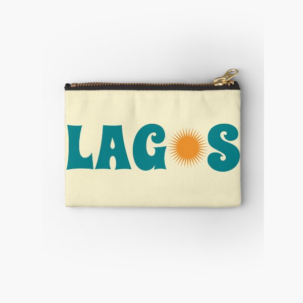 Item preview, Lagos Nigeria | Retro Groovy Sunny Travel Souvenir designed and sold by MammothArt.