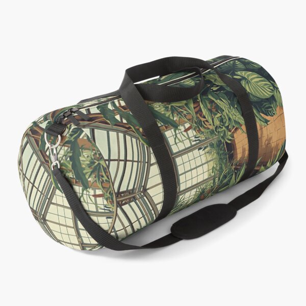 Item preview, Vintage Botanical Greenhouse Interior Plant Lover Artwork designed and sold by Evergreen Horizon Works.