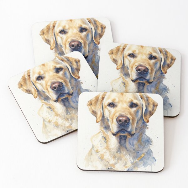 Item preview, Watercolor Labrador Fine Art Print designed and sold by Fetch & Wear.