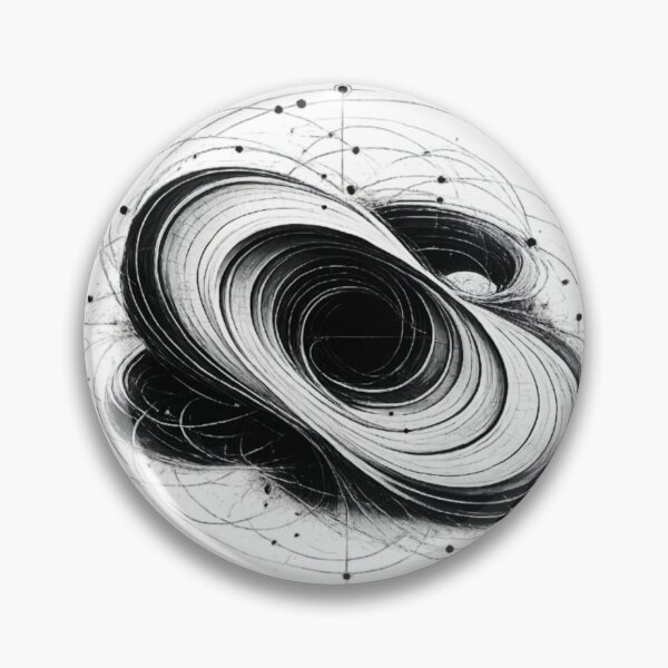 Item preview, Infinite Void Geometry – Abstract Cosmic Infinity Art designed and sold by Bismillah-Najah.
