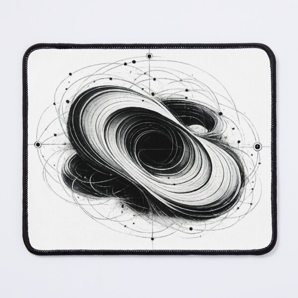 Item preview, Infinite Void Geometry – Abstract Cosmic Infinity Art designed and sold by Bismillah-Najah.