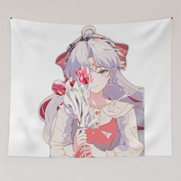 Item preview, Carlotta Montelli Holding Flowers Wuthering Waves designed and sold by KomiArts.