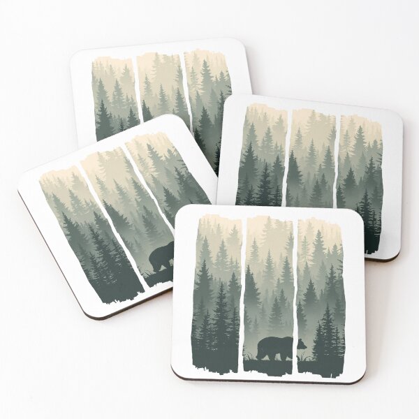 Item preview, Copy of Travel and Camping and hiking  outdoors version 4 ,bear walking in the wild,Lone Bear in the Wild Forest – Wilderness Adventure Graphic T-Shirt designed and sold by mndesignworx.
