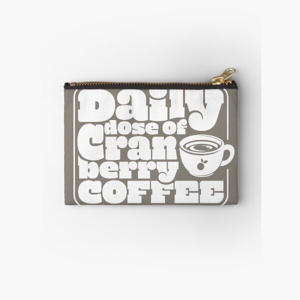 Item preview, Words - Daily Dose of (Cranberry) Coffee (White) designed and sold by r4dicaldreamer.