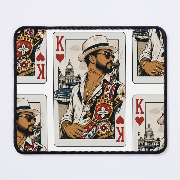 Item preview, Cuban King of Hearts | Cuban King Playing Card | Design for Couples | By Coloralmy designed and sold by Coloralmy.