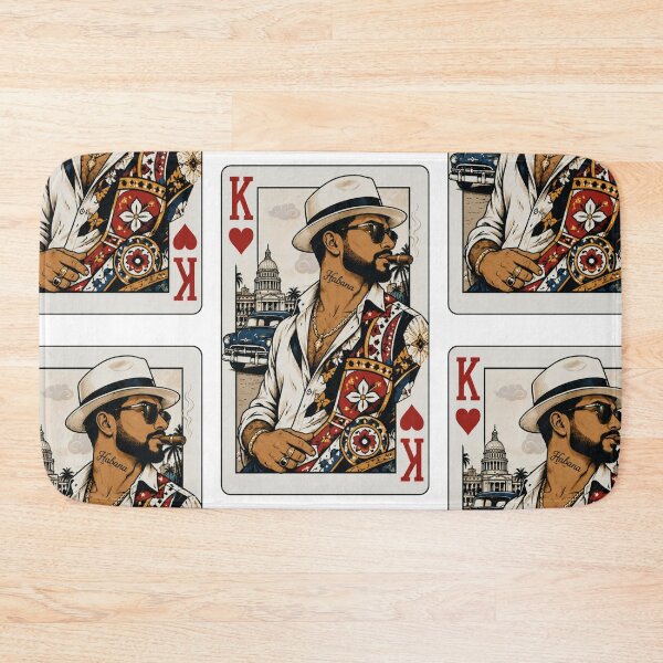 Item preview, Cuban King of Hearts | Cuban King Playing Card | Design for Couples | By Coloralmy designed and sold by Coloralmy.
