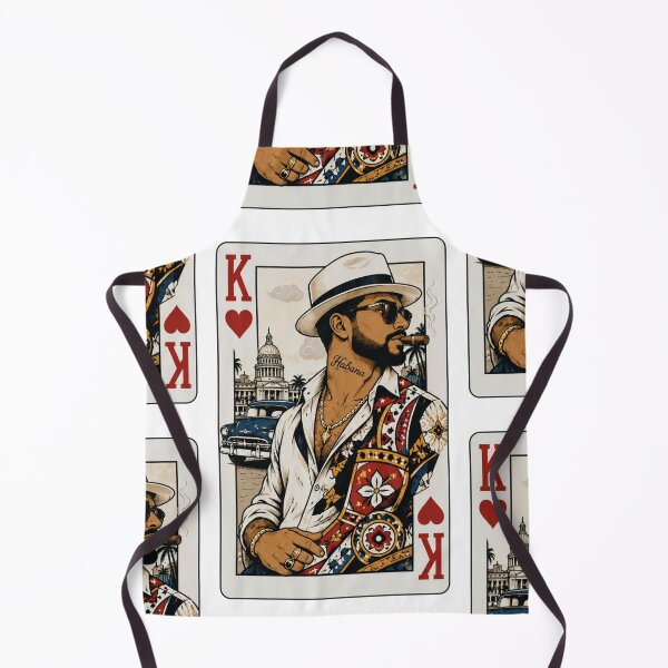 Item preview, Cuban King of Hearts | Cuban King Playing Card | Design for Couples | By Coloralmy designed and sold by Coloralmy.