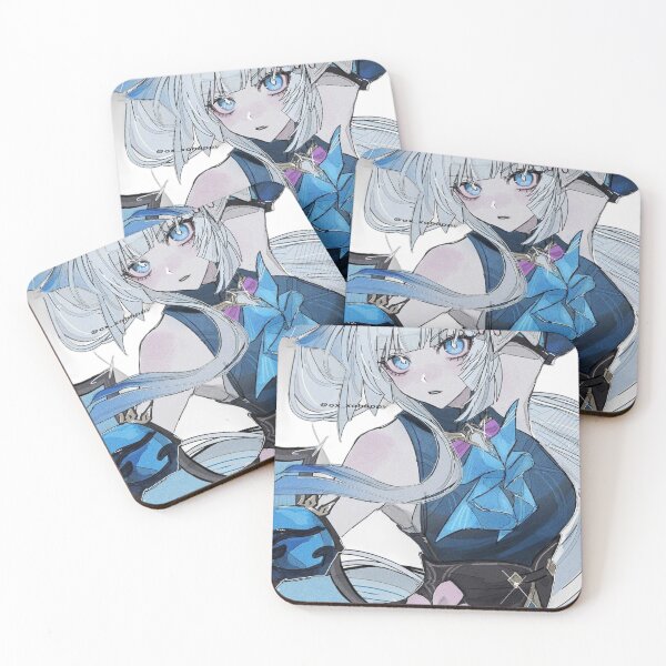 Item preview, Cerydra White Hair Blue Eyes Honkai Star Rail designed and sold by KomiArts.
