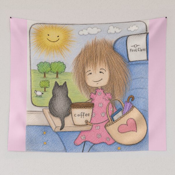Item preview, Lora's Feelings - The Journey Begins designed and sold by RAIPrintStudio.