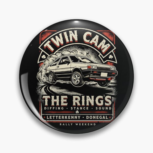 Artikelvorschau, Letterkenny Donegal Rally Twin Cam Diffing entworfen und verkauft von REAL IRISH GIFTS.