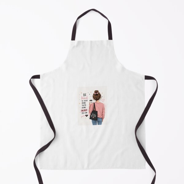 Item preview, Be Kind To Your Mind – Self Love Girl Aesthetic Coffee Lover Illustration designed and sold by FAZ-DESIGNS.