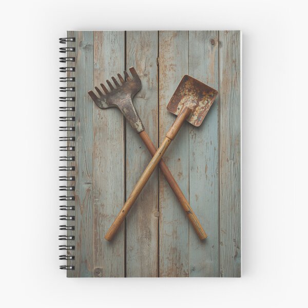 Item preview, Vintage Garden Tools Rustic Gardening Heritage Artwork designed and sold by Evergreen Horizon Works.