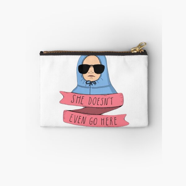 Item preview, She doesn’t go here sticker  designed and sold by Madison Creates.