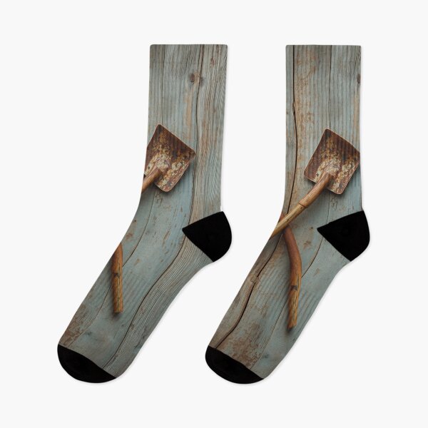 Item preview, Vintage Garden Tools Rustic Gardening Heritage Artwork designed and sold by Evergreen Horizon Works.