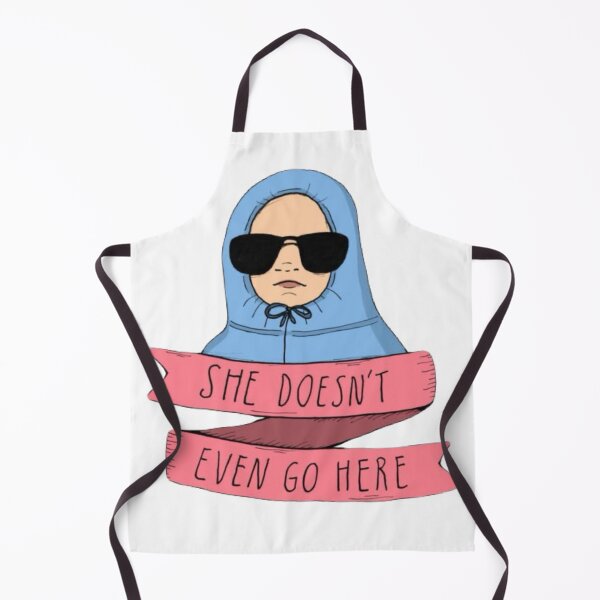 Item preview, She doesn’t go here sticker  designed and sold by Madison Creates.