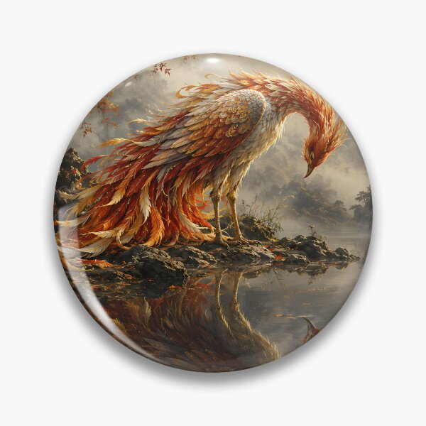 Item preview, Phoenix Reflection of Silence designed and sold by ManJiangHong.