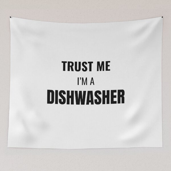 Item preview, Trust Me I'm a Dishwasher (Black) designed and sold by ShipCrewNation.