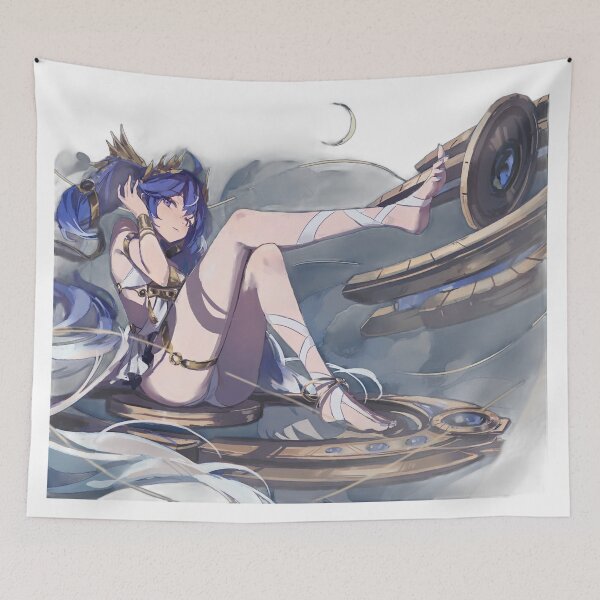 Item preview, Iuno Seated Crescent Moon Wuthering Waves designed and sold by KomiArts.