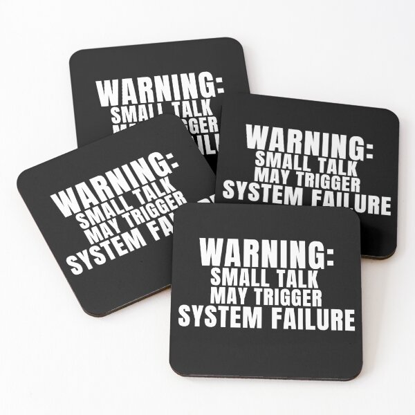 Item preview, Warning: Smalltalk may trigger system failure designed and sold by Lyfeinsights.