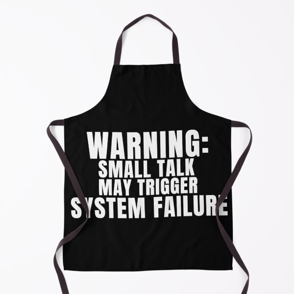 Item preview, Warning: Smalltalk may trigger system failure designed and sold by Lyfeinsights.