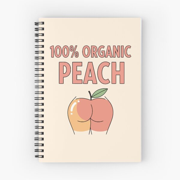 Item preview, 100% Organic Peach designed and sold by Amir Faysal.