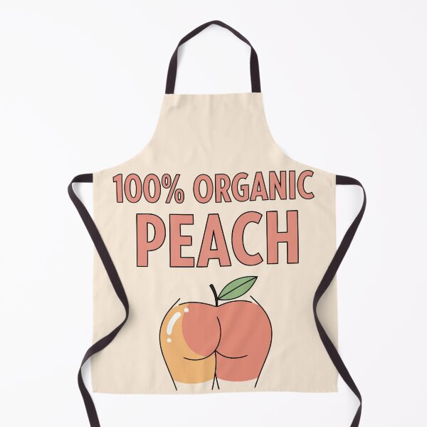 Item preview, 100% Organic Peach designed and sold by Amir Faysal.