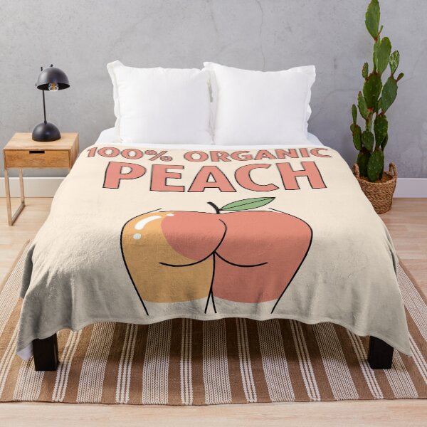 Item preview, 100% Organic Peach designed and sold by Amir Faysal.