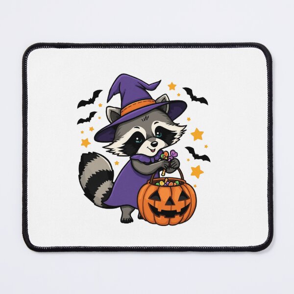 Item preview, Funny Witchy Raccoon Cute Halloween Trash Panda Witch Gift designed and sold by KhadijaBatool38.