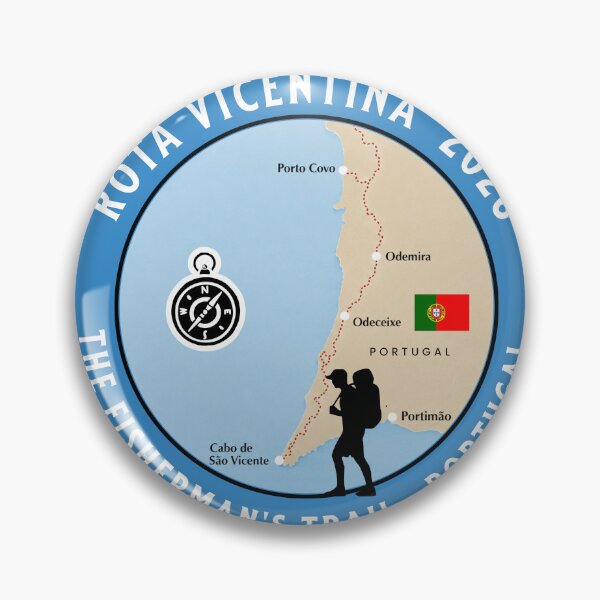 Item preview, ROTA VICENTINA  2026 -THE FISHERMAN'S TRAIL PORTUGAL-route map designed and sold by designkb.