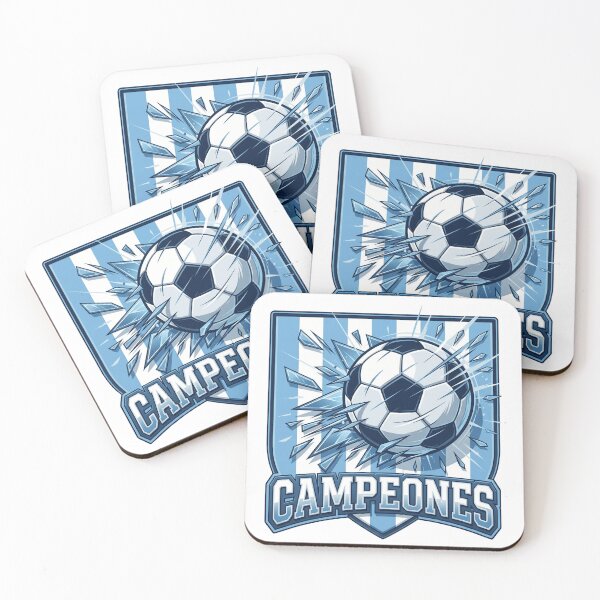 Item preview, Soccer and football Champions, Campeones T shirt Argentina color designed and sold by Nirozima.