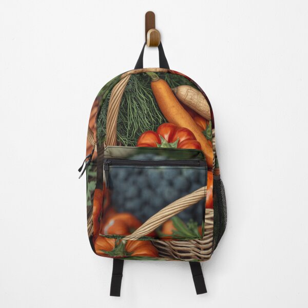 Item preview, Vintage Farm Harvest Basket Fresh Garden Produce Collection designed and sold by Evergreen Horizon Works.