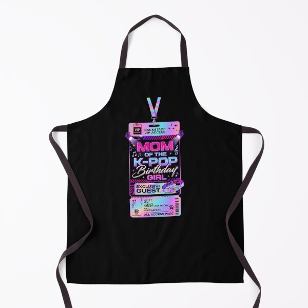 Item preview, Mom Of The K Pop Birthday Girl VIP Pass designed and sold by LunaMagicStudio.