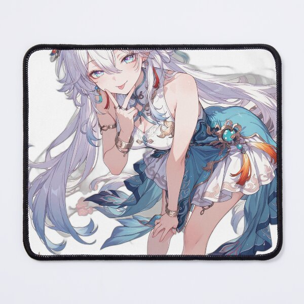 Item preview, Yao Guang White Blue Dress Honkai Star Rail designed and sold by KomiArts.