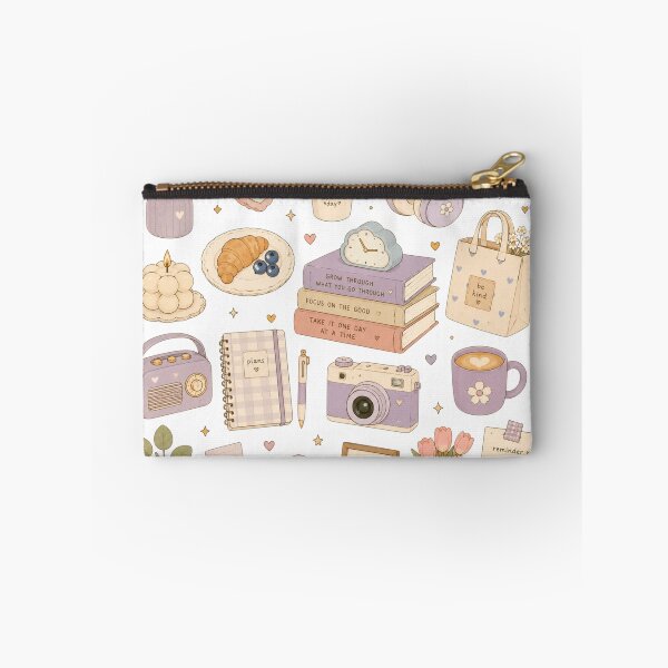 Item preview, Soft Purple Aesthetic Lifestyle Doodles  designed and sold by LunaVales.