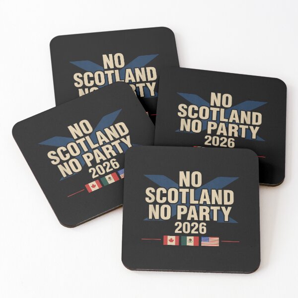 Item preview, No Scotland No Party 2026 North America Football Fan designed and sold by WoodrowCaldwell.