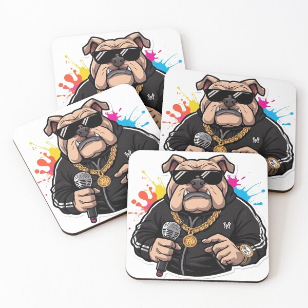 Item preview, Hip Hop Bulldog Rapper ? | Cool Streetwear Dog ?️ Urban Music Graphic ? designed and sold by MAStrends.
