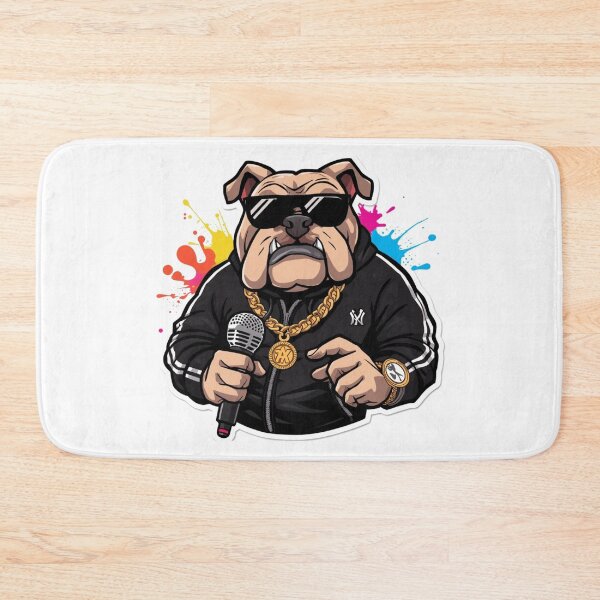 Item preview, Hip Hop Bulldog Rapper ? | Cool Streetwear Dog ?️ Urban Music Graphic ? designed and sold by MAStrends.