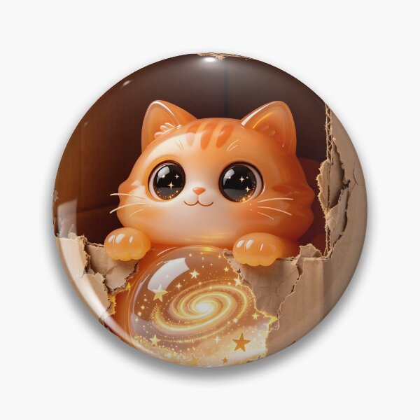 Item preview, Emerald Cat - Fragile Soul: My Cardboard Box Safe Space designed and sold by ABYSSLAB.