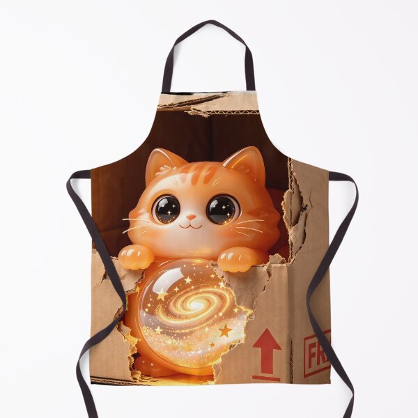Item preview, Emerald Cat - Fragile Soul: My Cardboard Box Safe Space designed and sold by ABYSSLAB.