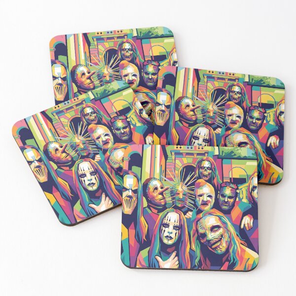 Item preview, Slipknot pop art designed and sold by fiverofthebox.