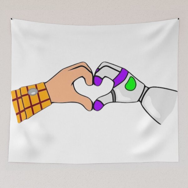 Item preview, Woody and buz heart hands  designed and sold by Madison Creates.