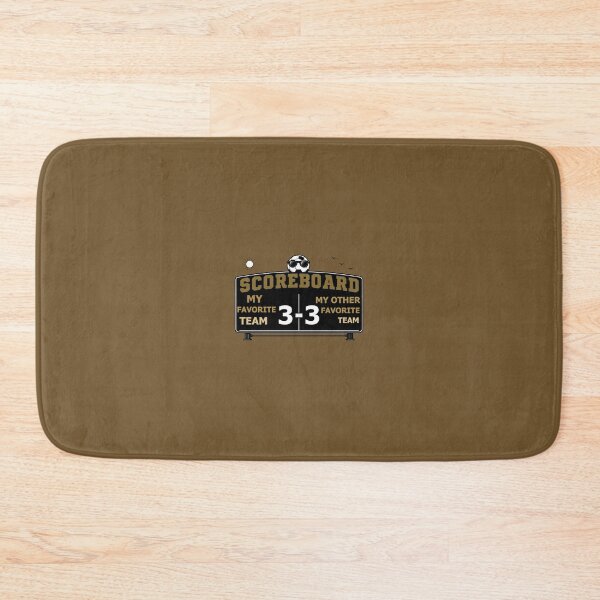 Item preview, Soccer Scoreboard Humor for the Indecisive Soccer Fan - Warm Tones designed and sold by Beachy.