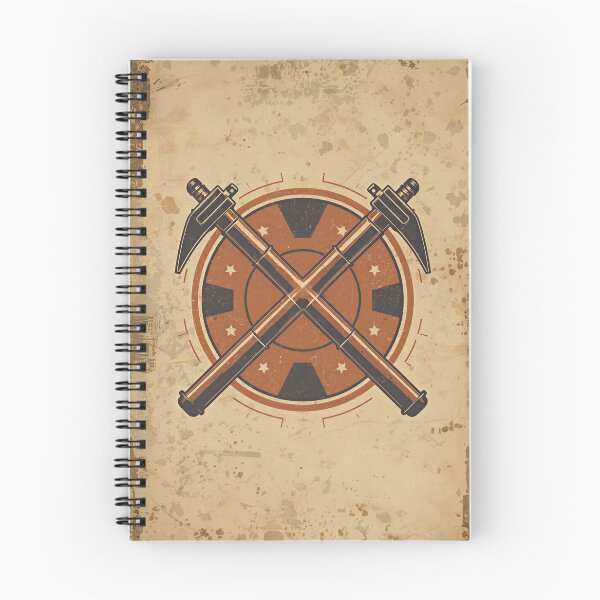 Item preview, Vintage Crossed Welding Hammers Metalworker Trade Badge designed and sold by Evergreen Horizon Works.