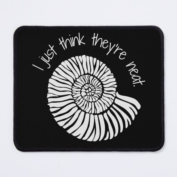 Item preview, I Just Think They’re Neat Ammonite Design designed and sold by Vileprint.